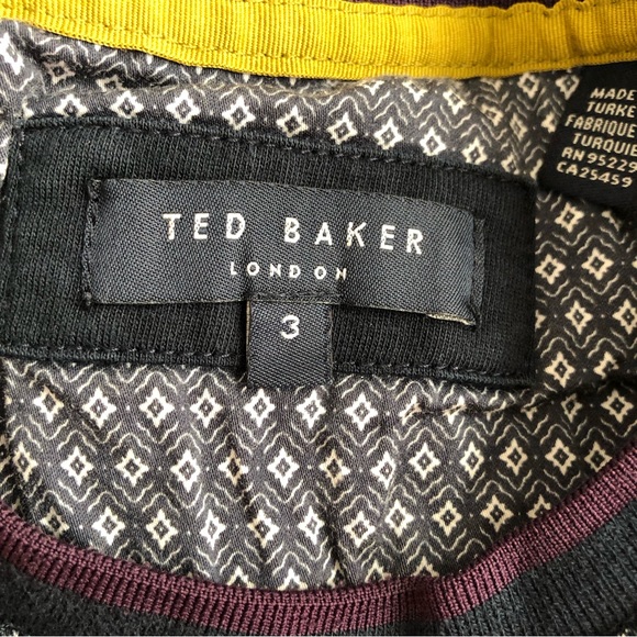 Ted baker navy blue men’s size medium pullover sweater - Picture 6 of 7